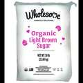 Wholesome Sweetener Wholesome Sweeteners Organic Light Brown Sugar 50lbs 44044